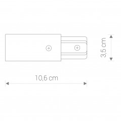 PROFILE POWER END CAP 9462 1F ,Domov , najled, najled.sk, elektro, elektro humenne