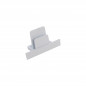 PROFILE RECESSED DEAD END CAP WHITE 8974 1F