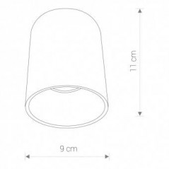 EYE TONE WHITE/GOLD 8926, h11 cm ,Domov , najled, najled.sk, elektro, elektro humenne