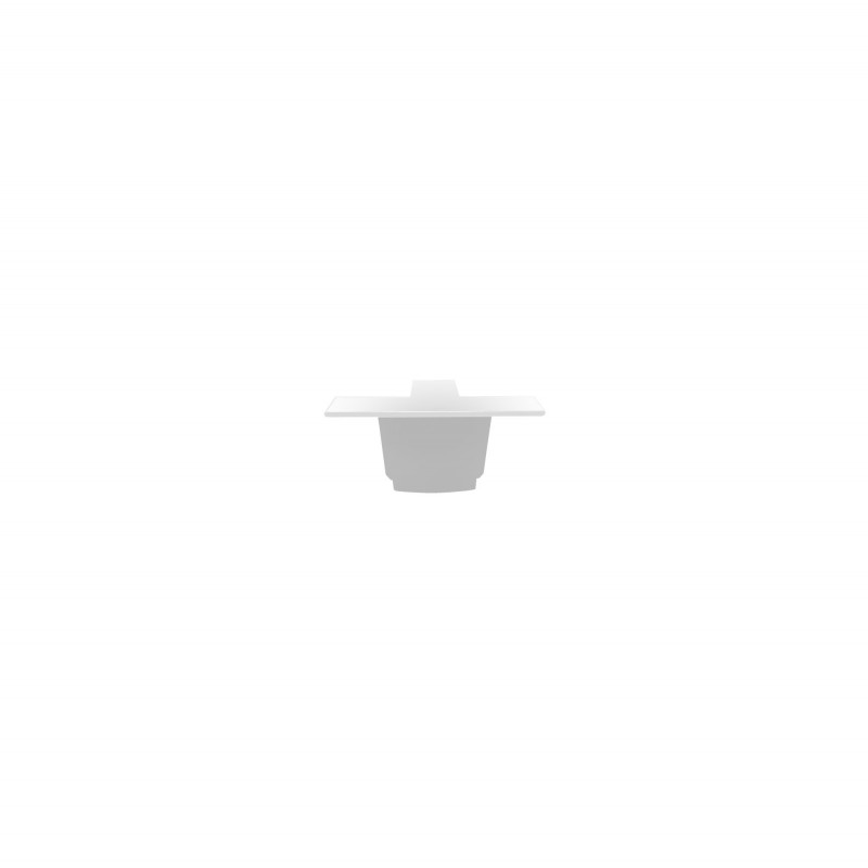 CTLS RECESSED DEAD END CAP WHITE 8688 3F