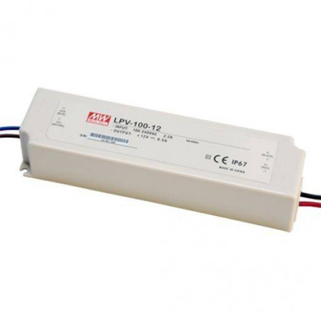 Napájací zdroj LED 100W 12V DC IP67 ,Domov , najled, najled.sk, elektro, elektro humenne