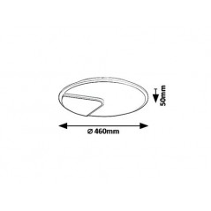 Boswell 40W 2500lm 4000K ,Domov , najled, najled.sk, elektro, elektro humenne